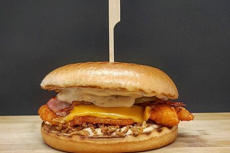 Бургер Джонни Чикен бекон