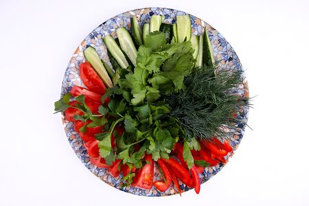 Овощная тарелка