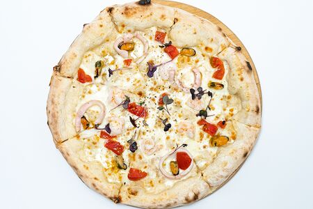 Пицца с морепродуктами