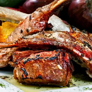 Шашлык из свиных ребер