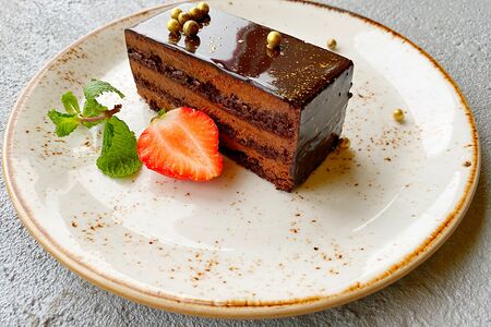 Шоколадное пирожное Бакарди