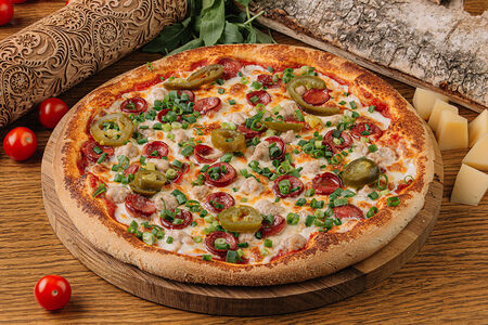 С говяжьими колбасками