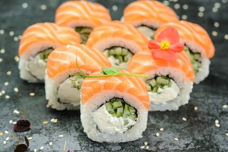 Филадельфия с огурцом