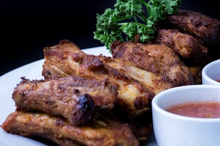 Свиные ребрышки BBQ