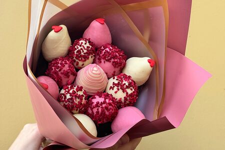 Букет из клубники в шоколаде Spring