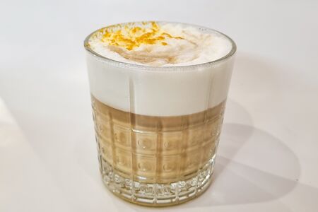 Пряный латте с мёдом