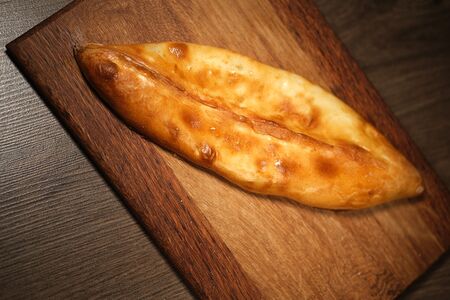 Пирожок с картошкой и сыром