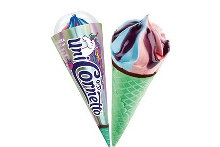 Мороженое Cornetto Enigma Единорог