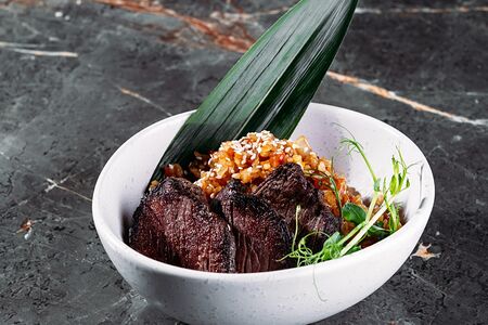 Тяхан с телятиной