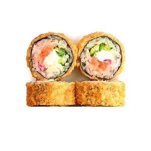 Вулкан с лососем и имбирем мини-порция