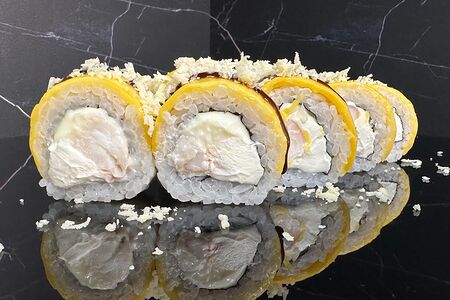 Четыре сыра с креветкой