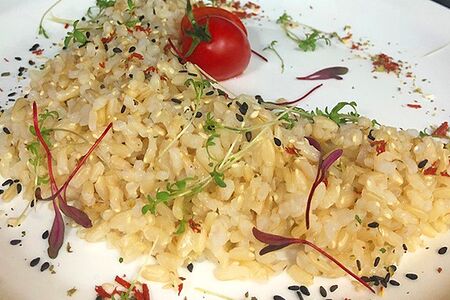 Рис бурый отварной с травами Тосканы