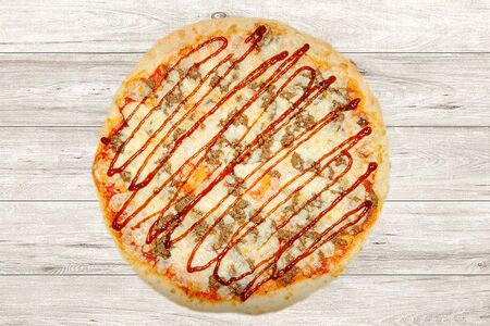 Пицца Барбекю с телятиной халяль