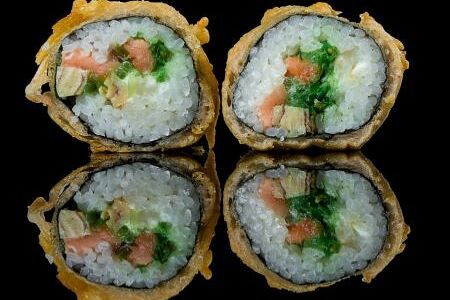 Кайсо сяке темпура