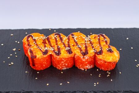 Запеченная Калифорния с крабом