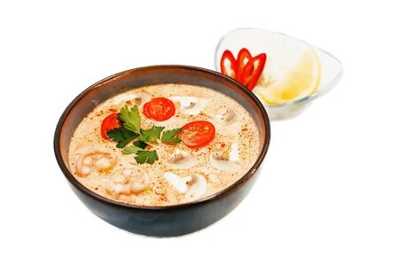 Том ям с креветками