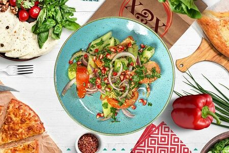 Салат овощной по-грузински