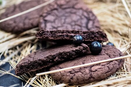 Печенье шоколадное Кукис бельгийский