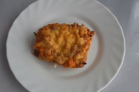 Филе горбуши с овощами