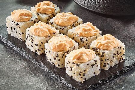 Запеченная Филадельфия в кунжуте