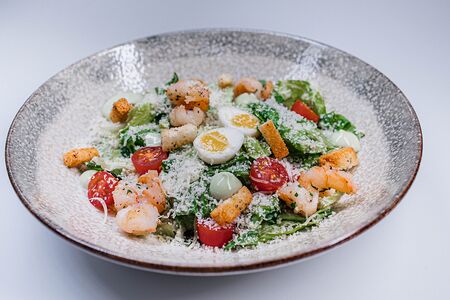 A-ля Цезарь с креветками