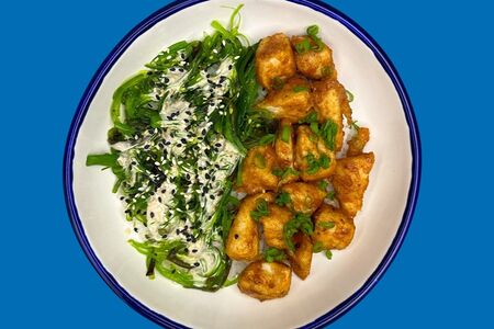 Курица по-сычуаньски с рисом