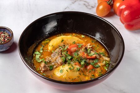 Хашлама с говядиной