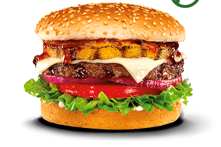 Гавайский веджи бургер