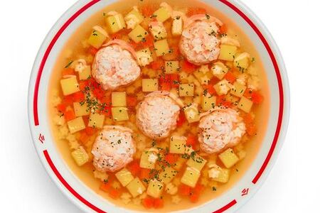 Супчик с фрикадельками