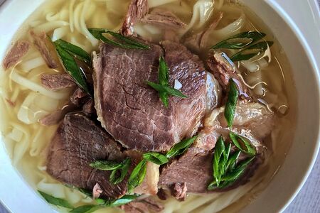 Суп Нарын с бульоном