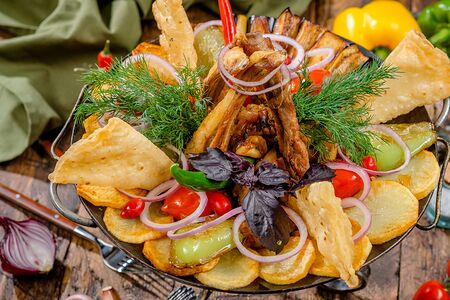 Садж из баранины