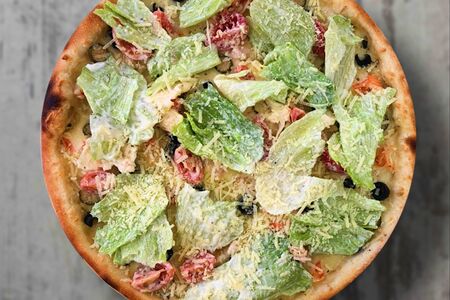 Пицца Цезарь с Морепродуктами