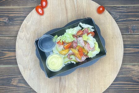 Салат Теплый баварский