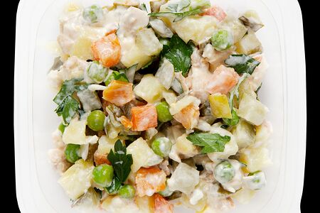 Оливье с курицей