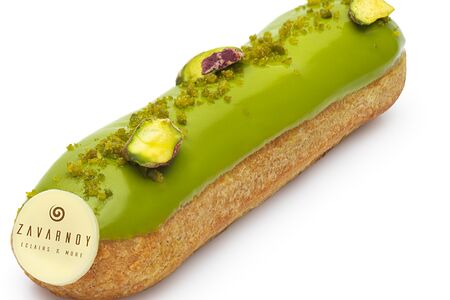 Эклер Фисташка малина