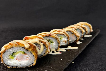 Жареная креветка