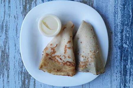 Блины со сгущёнкой