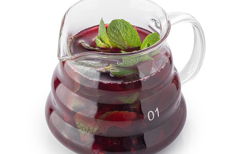 Чай черносмородиновый с мятой