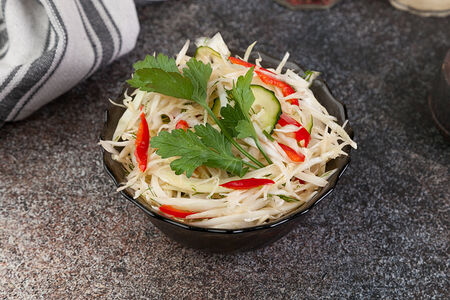 Капуста, маринованная с ароматным маслом