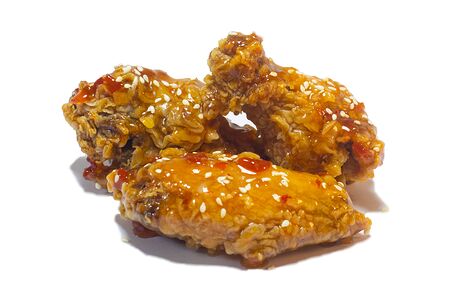 Фирменные куриные крылышки в соусе сладкий чили L