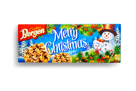 Bergen Cookies Печенье с арахисом и темным шоколадом