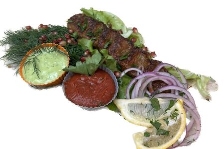 Люля Кебаб из говядины без лаваша