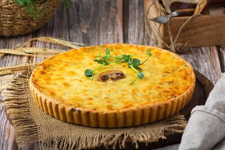 Белорусский пирог с картошкой и грибами