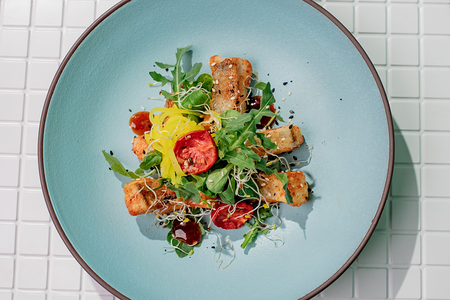 Филе судака в азиатском стиле