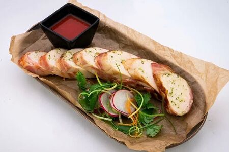 Куриное филе в беконе