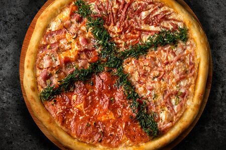 Пицца 4 вкуса