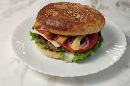 Чикл бургер большой с говядиной