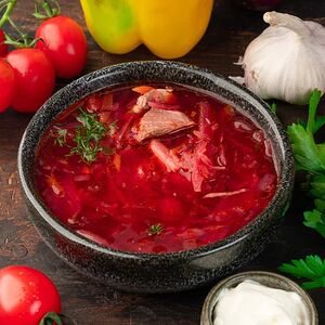 Борщ из говядины