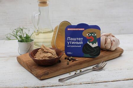 Паштет утиный натуральный Эко-фермер