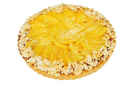 Чизкейк с персиком